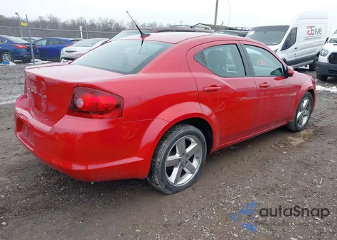 2011 Dodge Avenger Lux z USA, uszkodzony, nr VIN 1B3BD2FG2BN508555